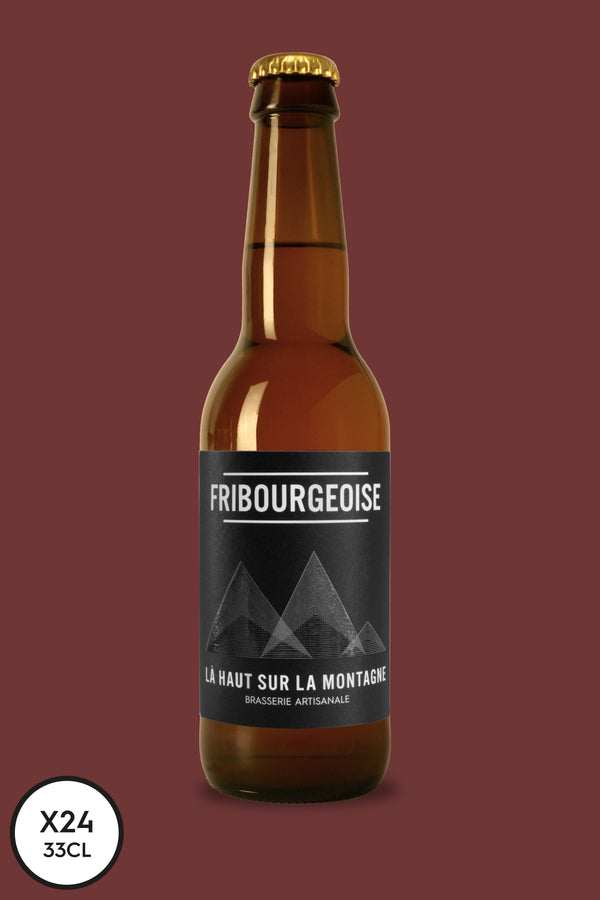 Fribourgeoise x24 - Bière Ambré au vin cuit